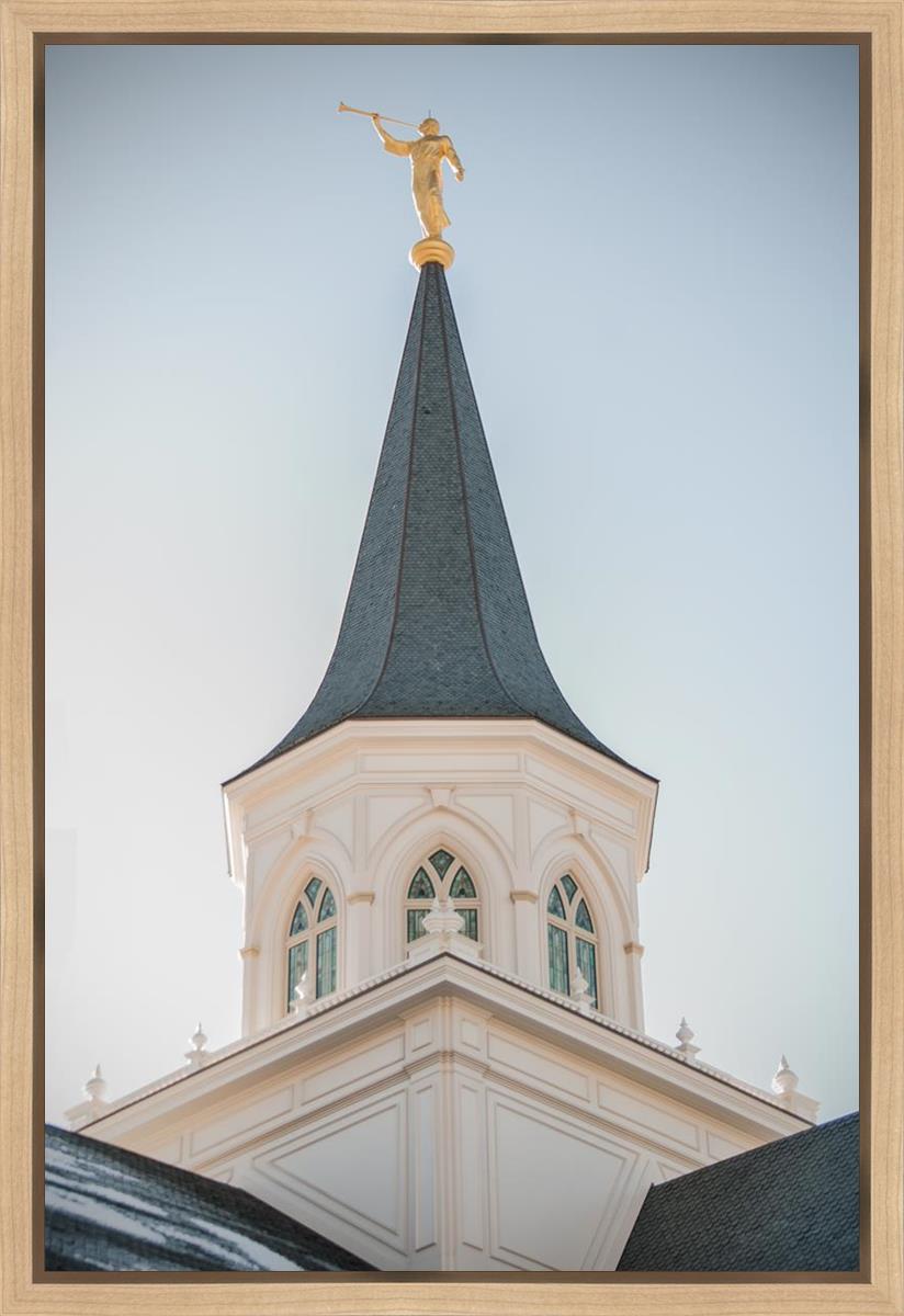 Provo City Center Temple Restored To Its Proper Frame