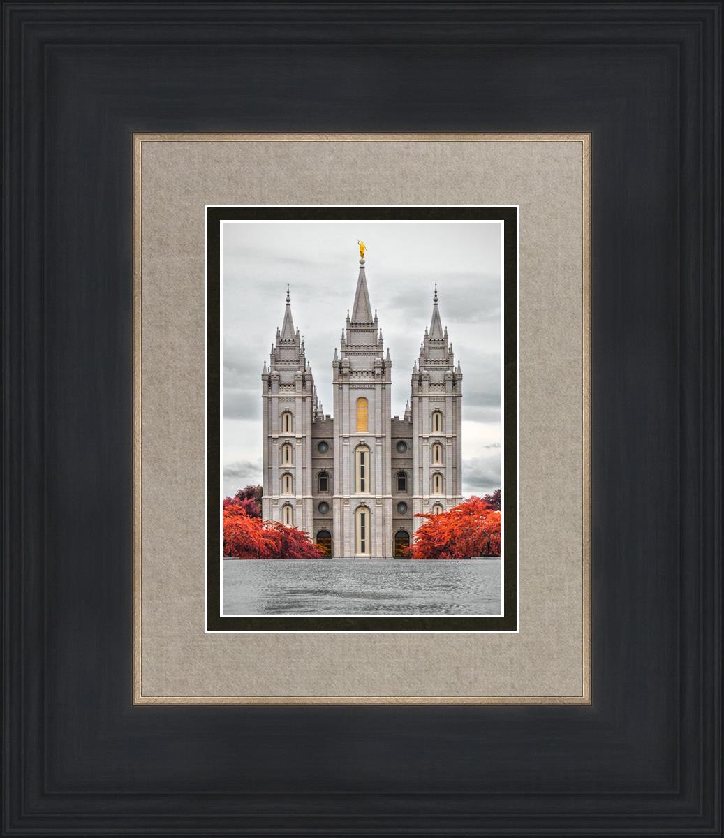 Salt Lake City Temple Autumn's Glory