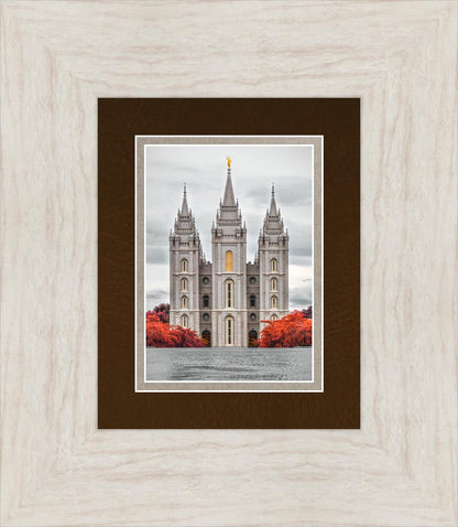 Salt Lake City Temple Autumn's Glory