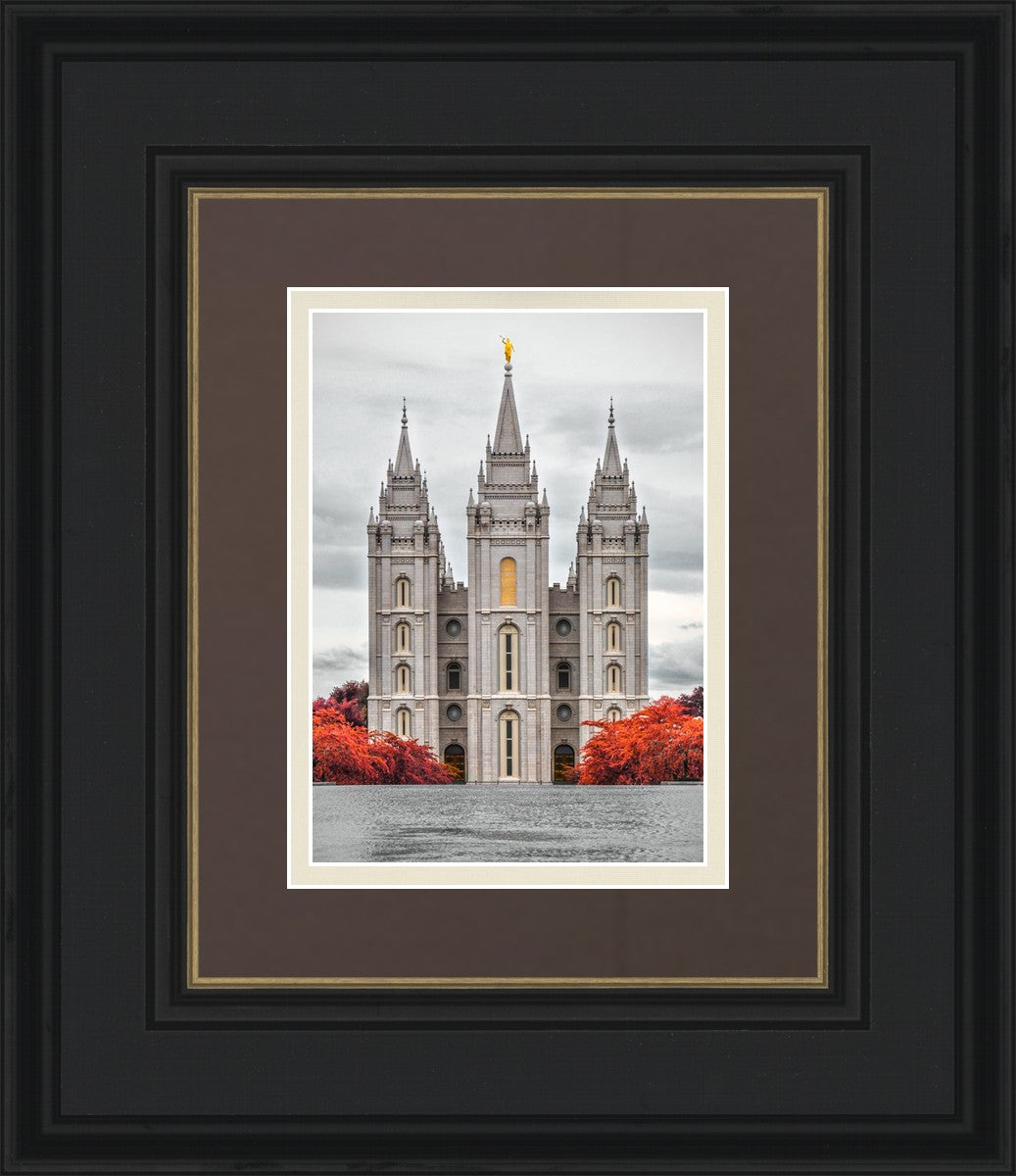 Salt Lake City Temple Autumn's Glory