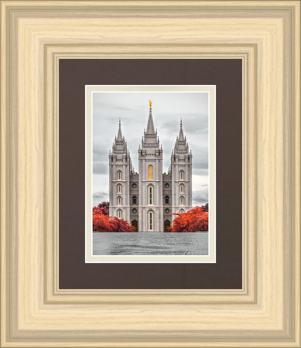 Salt Lake City Temple Autumn's Glory