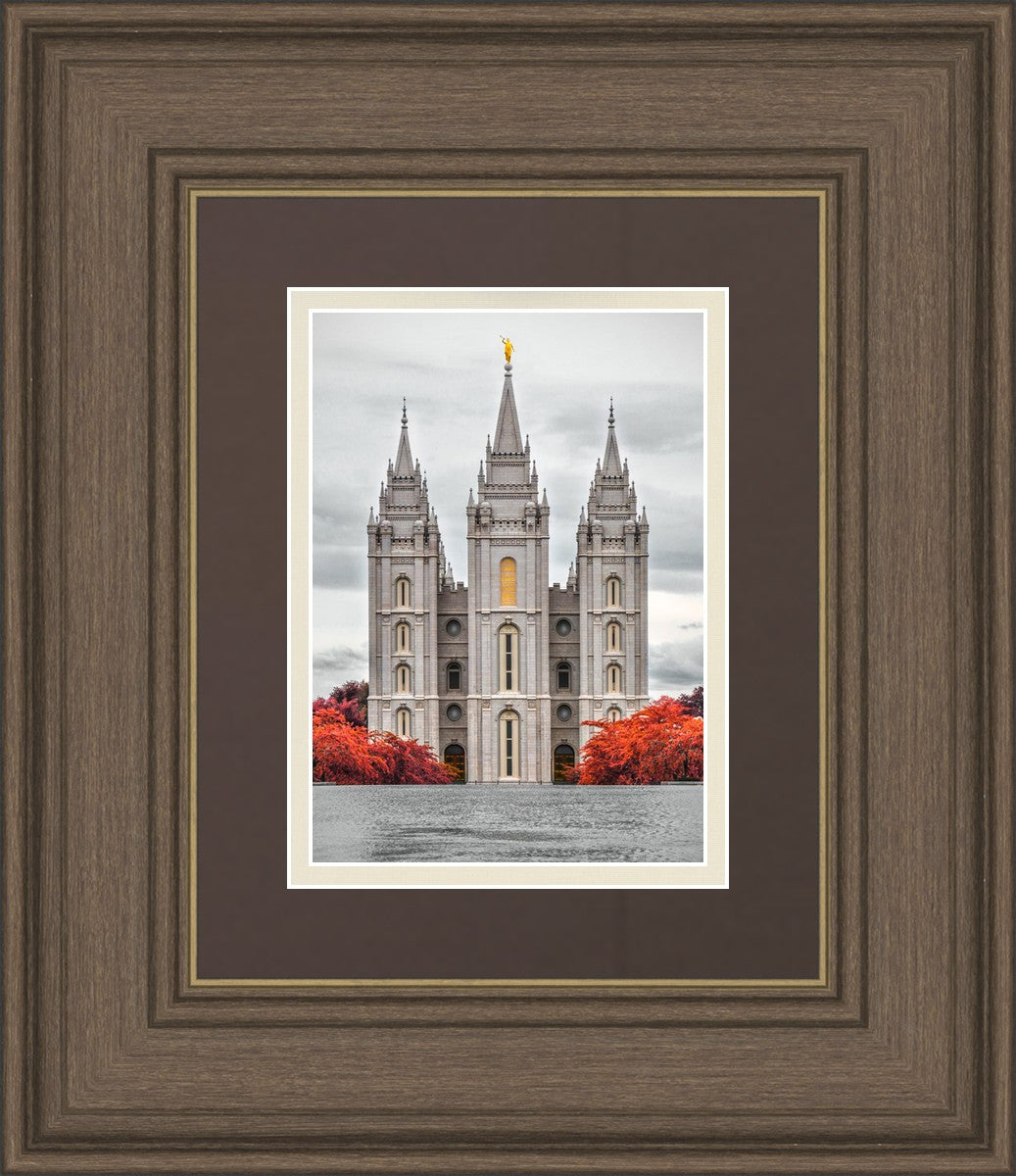 Salt Lake City Temple Autumn's Glory