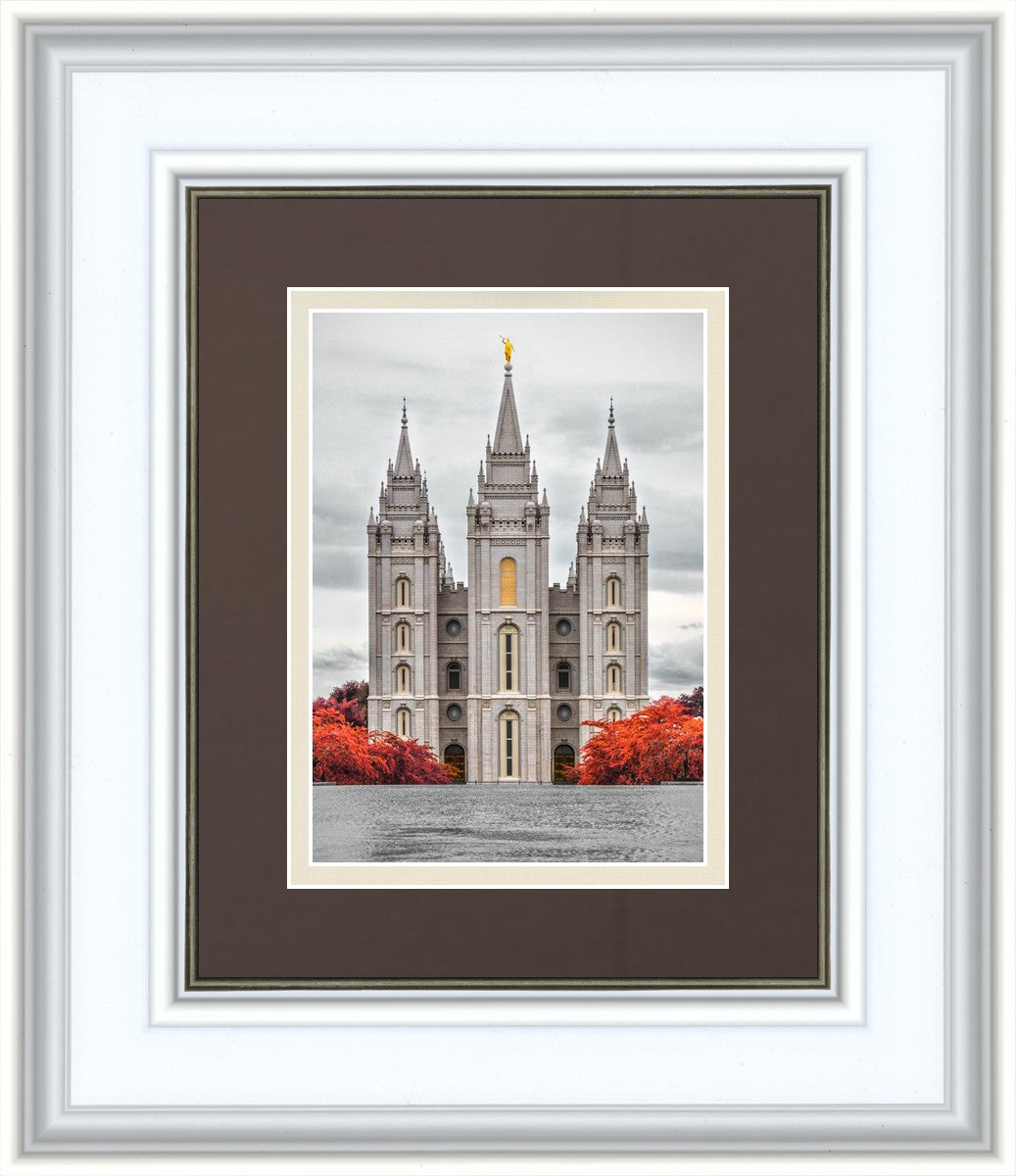 Salt Lake City Temple Autumn's Glory
