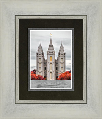 Salt Lake City Temple Autumn's Glory