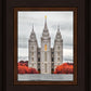 Salt Lake City Temple Autumn's Glory