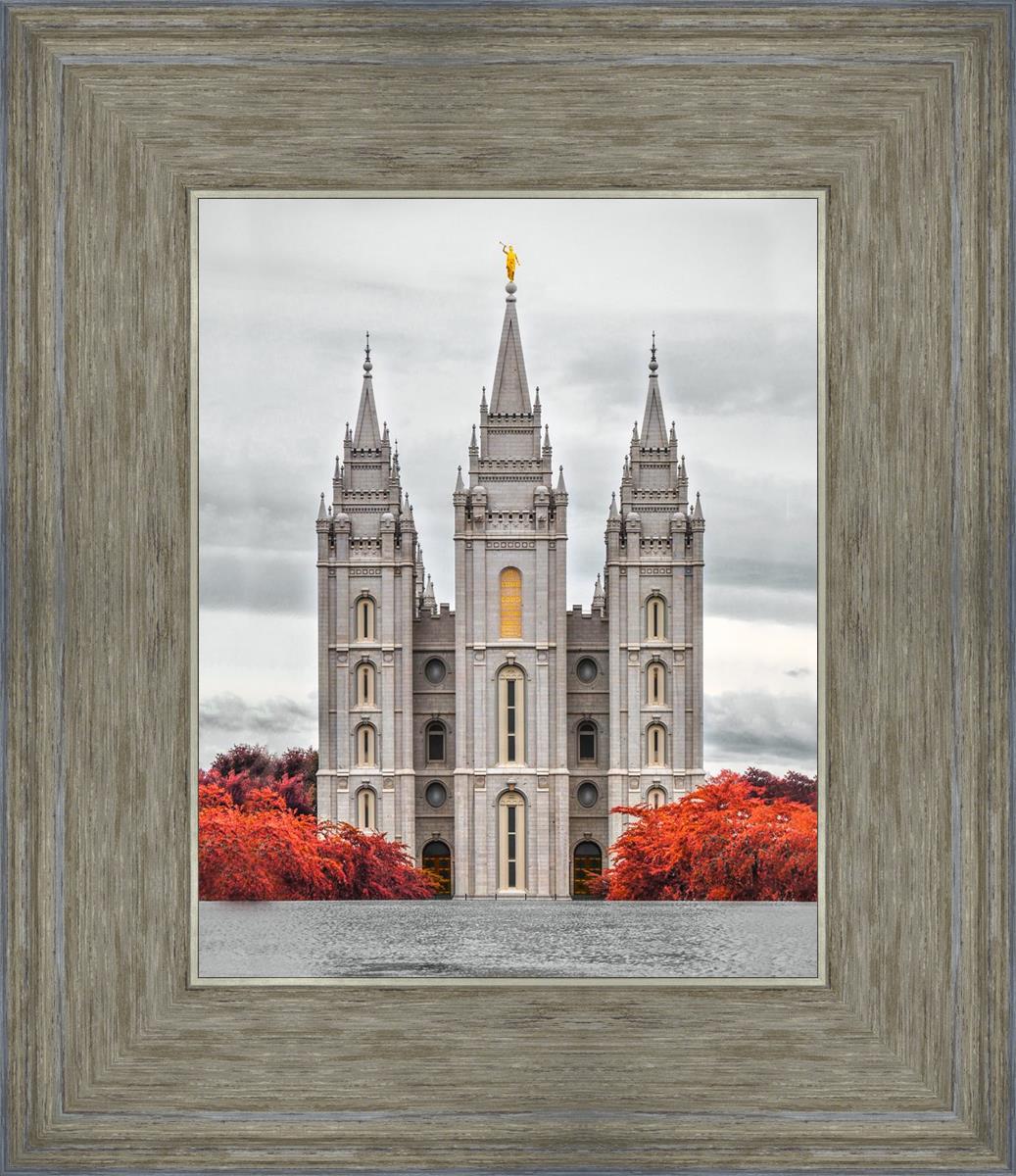 Salt Lake City Temple Autumn's Glory