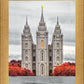 Salt Lake City Temple Autumn's Glory