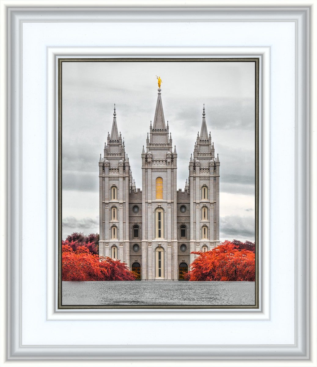 Salt Lake City Temple Autumn's Glory