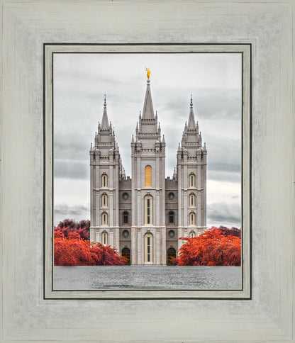 Salt Lake City Temple Autumn's Glory