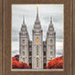 Salt Lake City Temple Autumn's Glory