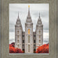 Salt Lake City Temple Autumn's Glory
