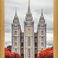 Salt Lake City Temple Autumn's Glory