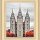 Salt Lake City Temple Autumn's Glory