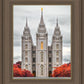 Salt Lake City Temple Autumn's Glory