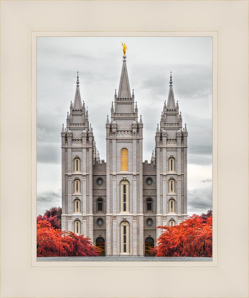 Salt Lake City Temple Autumn's Glory