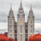Salt Lake City Temple Autumn's Glory