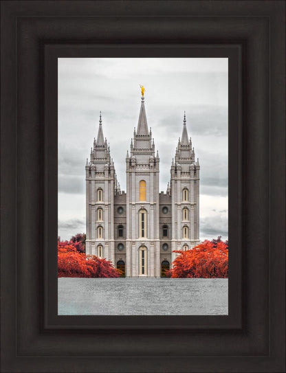 Salt Lake City Temple Autumn's Glory