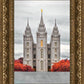 Salt Lake City Temple Autumn's Glory