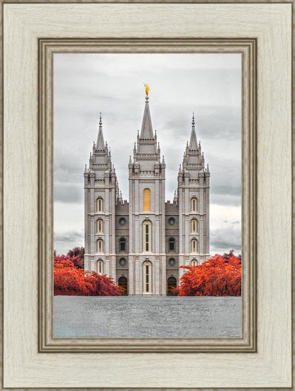 Salt Lake City Temple Autumn's Glory