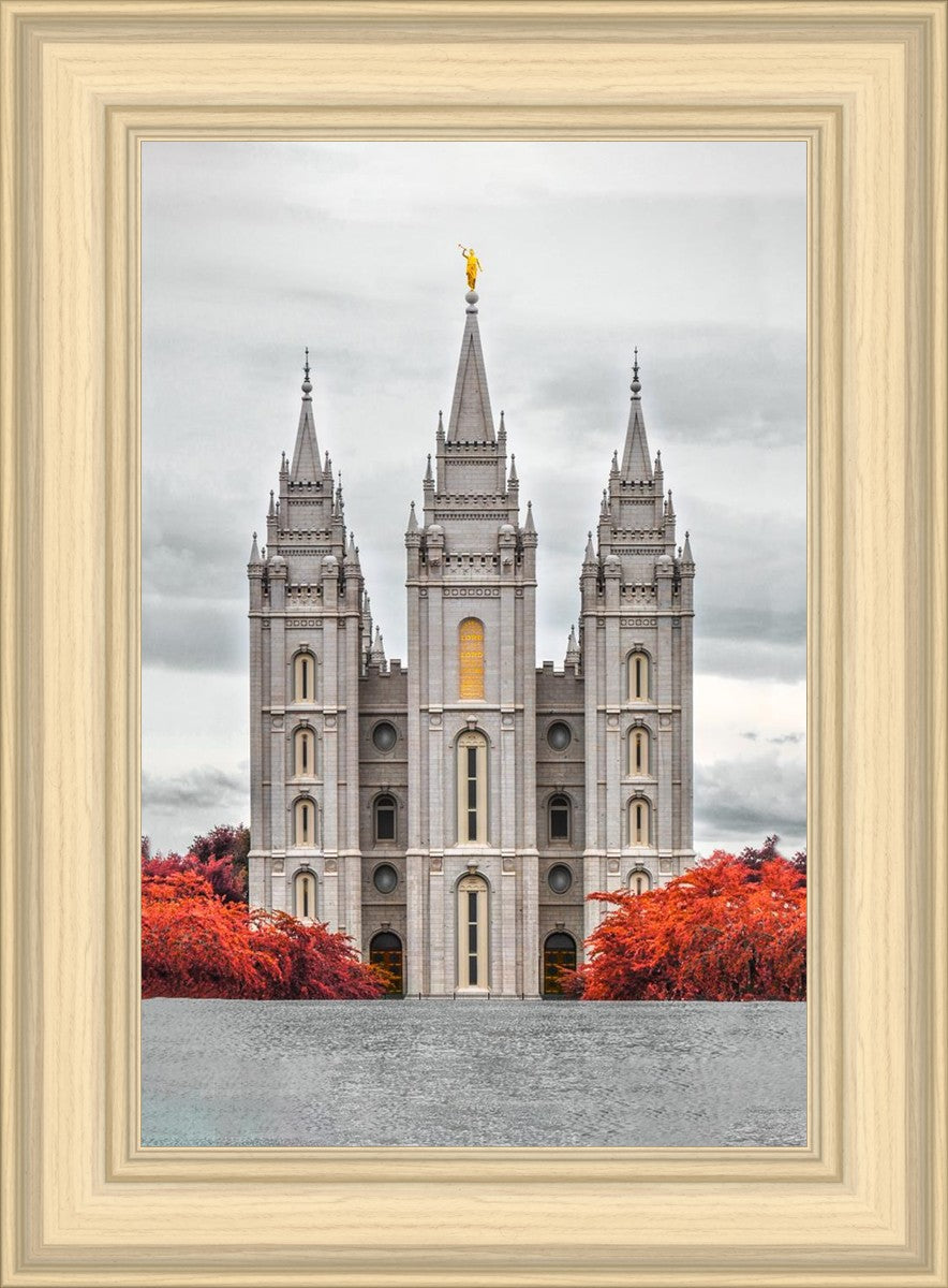 Salt Lake City Temple Autumn's Glory