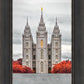 Salt Lake City Temple Autumn's Glory