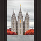 Salt Lake City Temple Autumn's Glory