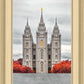 Salt Lake City Temple Autumn's Glory