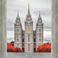 Salt Lake City Temple Autumn's Glory
