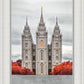 Salt Lake City Temple Autumn's Glory