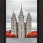 Salt Lake City Temple Autumn's Glory