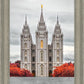Salt Lake City Temple Autumn's Glory