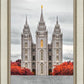 Salt Lake City Temple Autumn's Glory