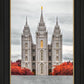 Salt Lake City Temple Autumn's Glory