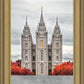 Salt Lake City Temple Autumn's Glory
