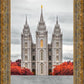 Salt Lake City Temple Autumn's Glory