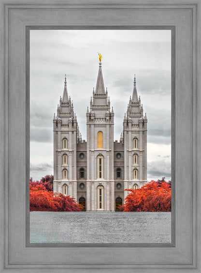 Salt Lake City Temple Autumn's Glory