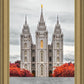 Salt Lake City Temple Autumn's Glory