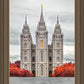 Salt Lake City Temple Autumn's Glory
