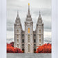 Salt Lake City Temple Autumn's Glory