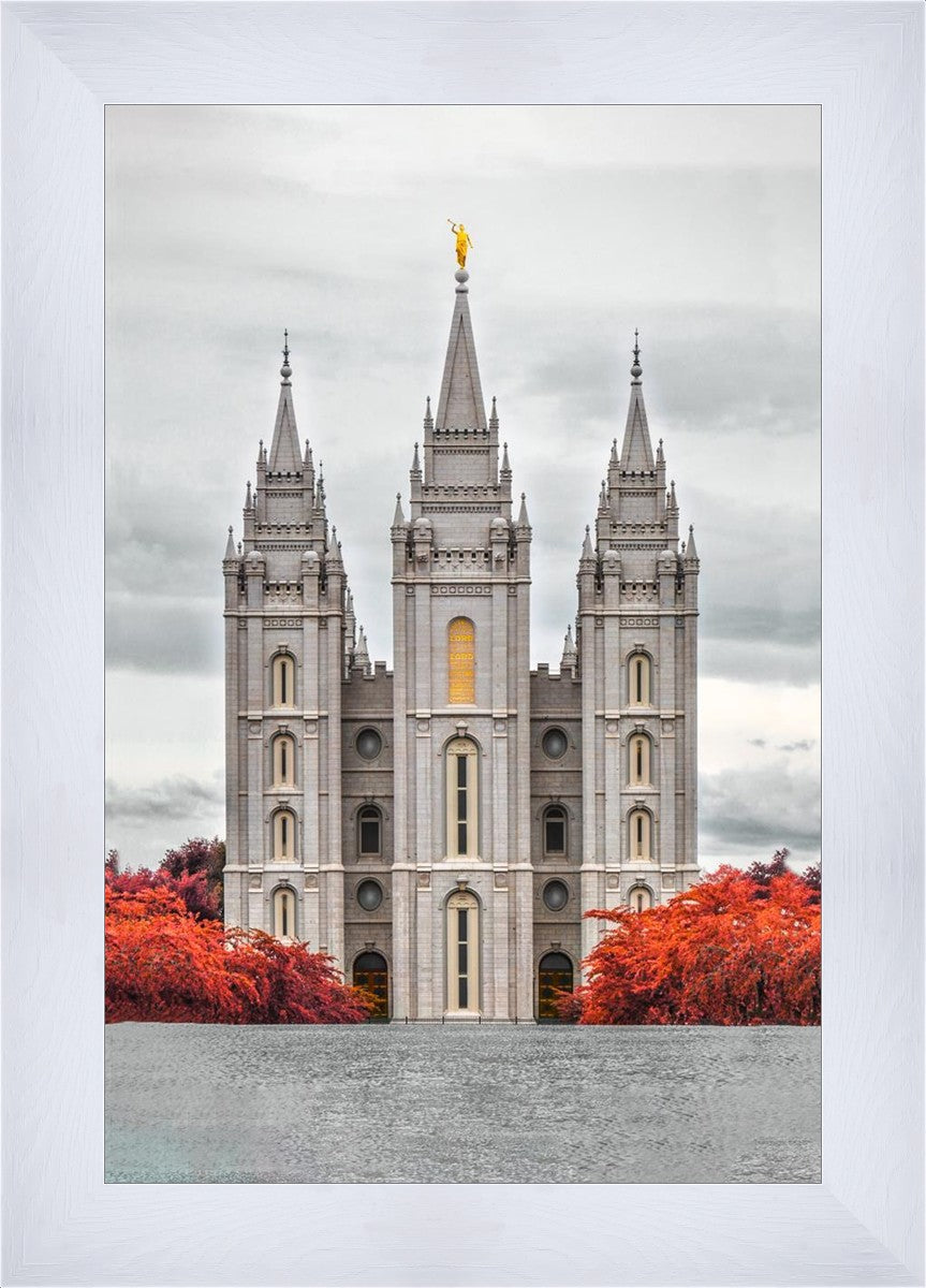Salt Lake City Temple Autumn's Glory