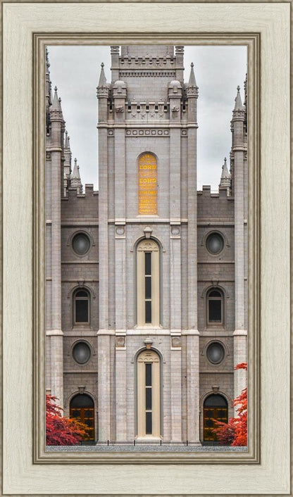 Salt Lake City Temple Autumn's Glory