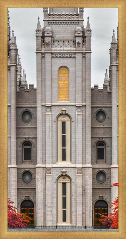Salt Lake City Temple Autumn's Glory