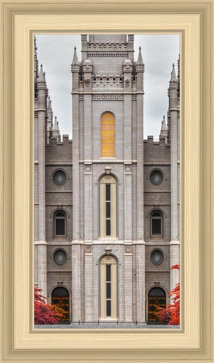 Salt Lake City Temple Autumn's Glory