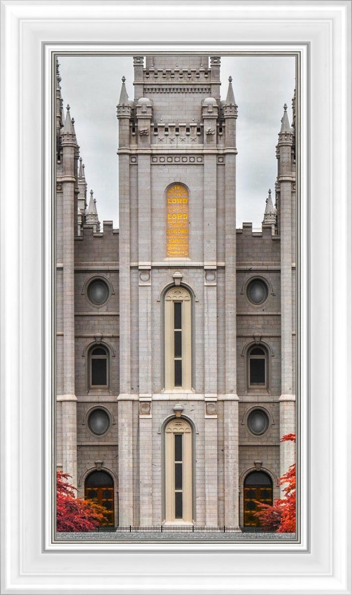 Salt Lake City Temple Autumn's Glory