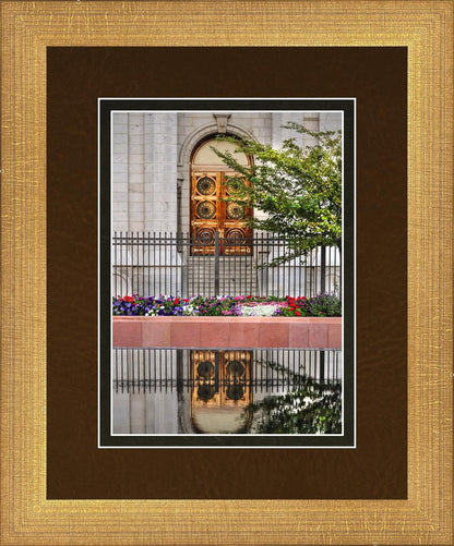 Salt Lake City Temple Doors Eternal