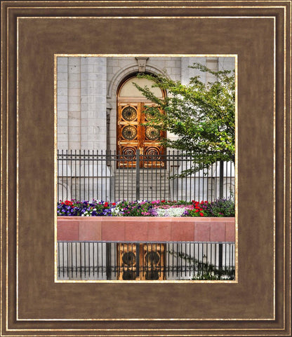 Salt Lake City Temple Doors Eternal
