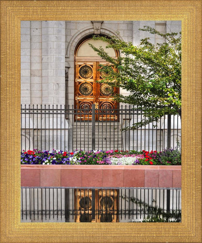 Salt Lake City Temple Doors Eternal