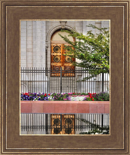 Salt Lake City Temple Doors Eternal