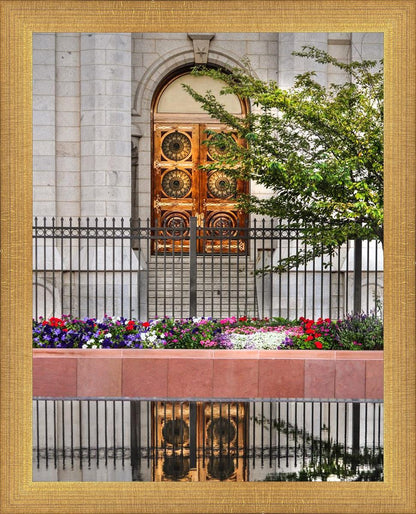 Salt Lake City Temple Doors Eternal