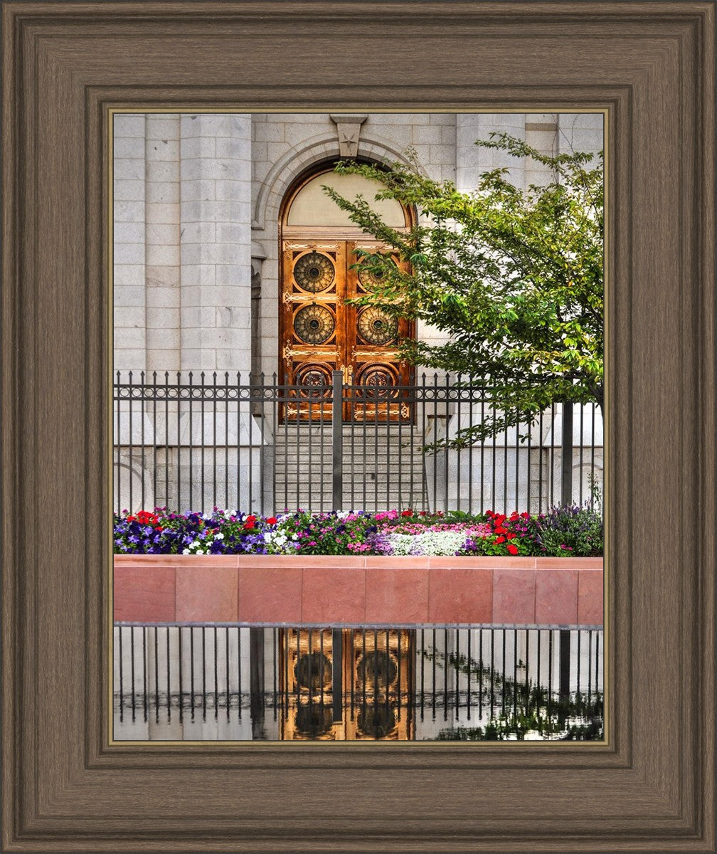 Salt Lake City Temple Doors Eternal